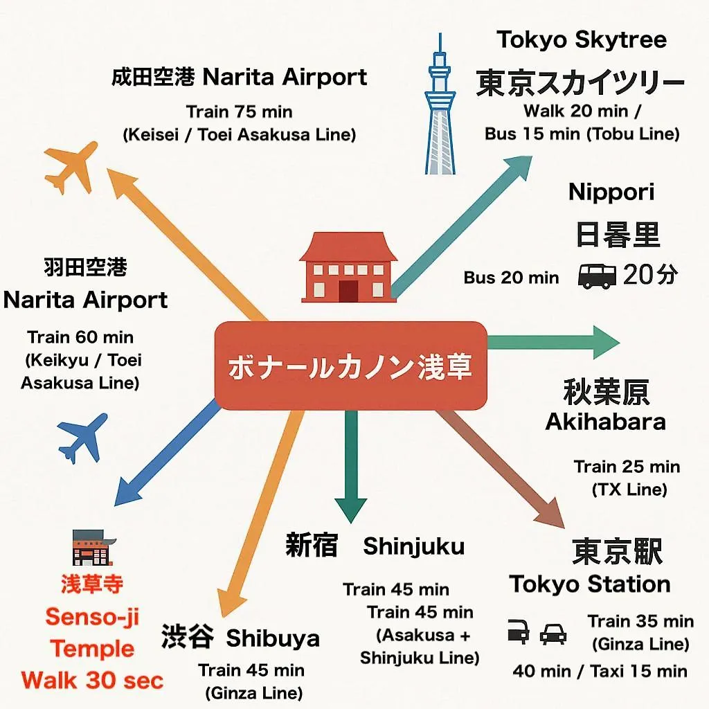 402 カップルさん歓迎 浅草寺徒歩30秒 Apartment Tokyo